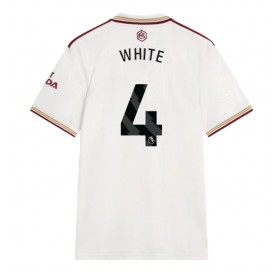 Arsenal Ben White #4 Tredje skjorte 2025-26 Kortermet